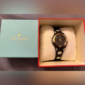 Kate Spade Black and White Dot Watch